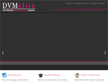 Tablet Screenshot of dvmelite.com